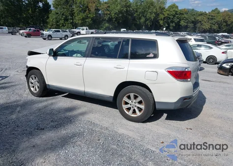 2011 Toyota Highlander из США, поврежденный, VIN 5TDZA3EH1BS009536